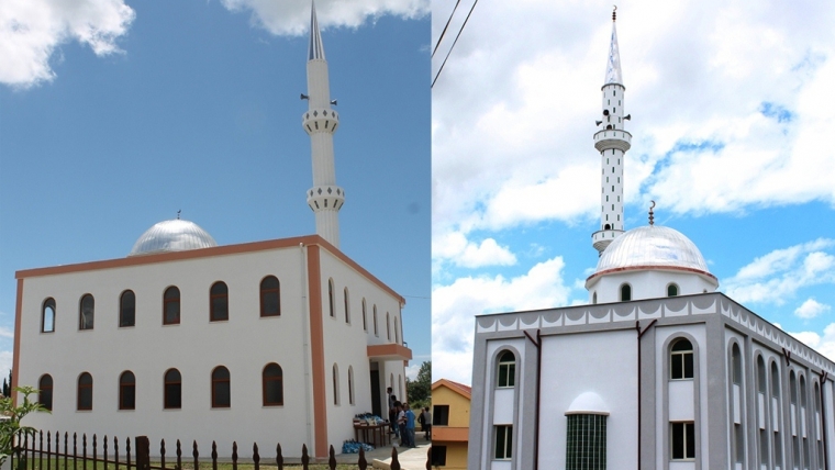 Inaugurohen dy xhami të reja në Tiranë e Durrës