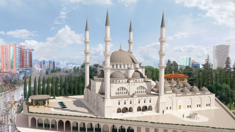 KMSH hap fushatën e donacioneve për Xhaminë e Madhe të Tiranës