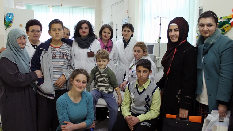 Përfaqësues të Zyrës së Gruas, vizitë në Pediatrinë e Tiranës