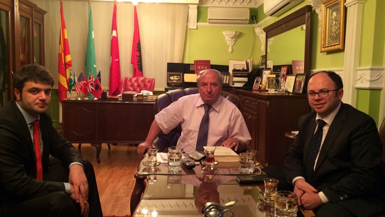 Kryetari Bruçaj viziton Maqedoninë