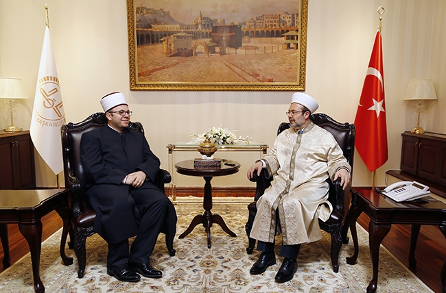 Kryetari i KMSH-së vizitë në Ankara lidhur me ndërtimin e Xhamisë së Namazgjasë