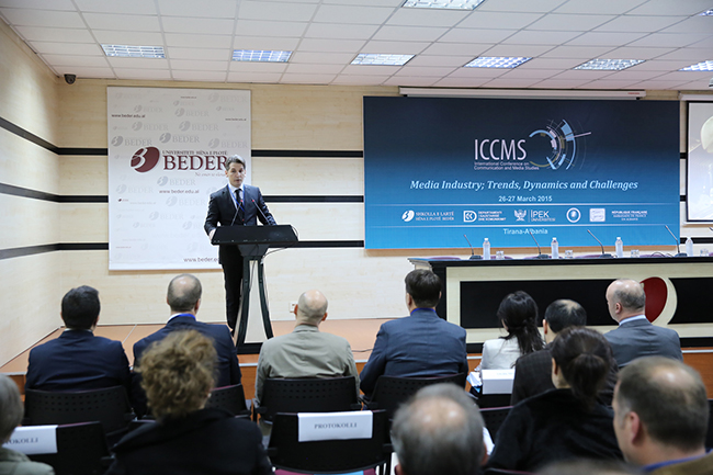Universiteti Bedër, konferencë ndërkombëtare mbi Studimet në Media dhe Komunikim