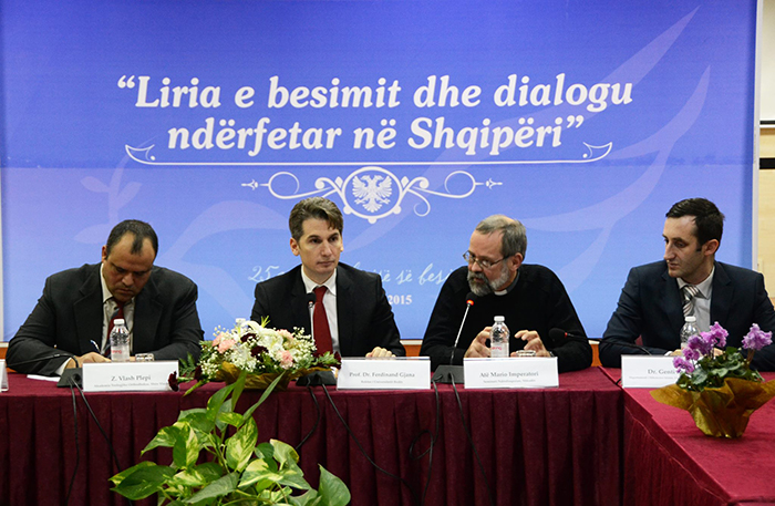 Simpozium, “Liria e besimit dhe dialogu ndërfetar në Shqipëri”