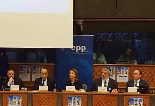 Nënkryetari Zaimi merr pjesë në konferencën e organizuar nga Parlamenti Europian mbi dialogun ndërfetar