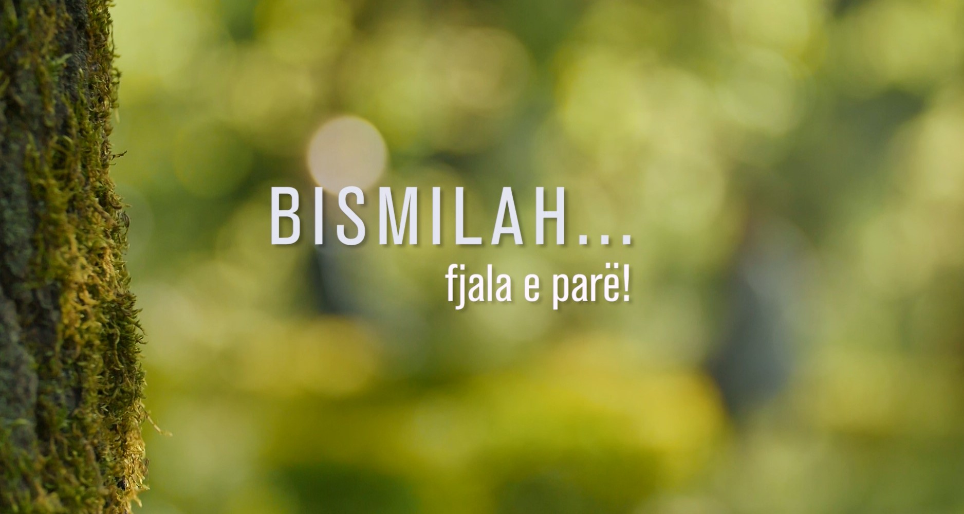 BISMILAH, FJALA E PARË