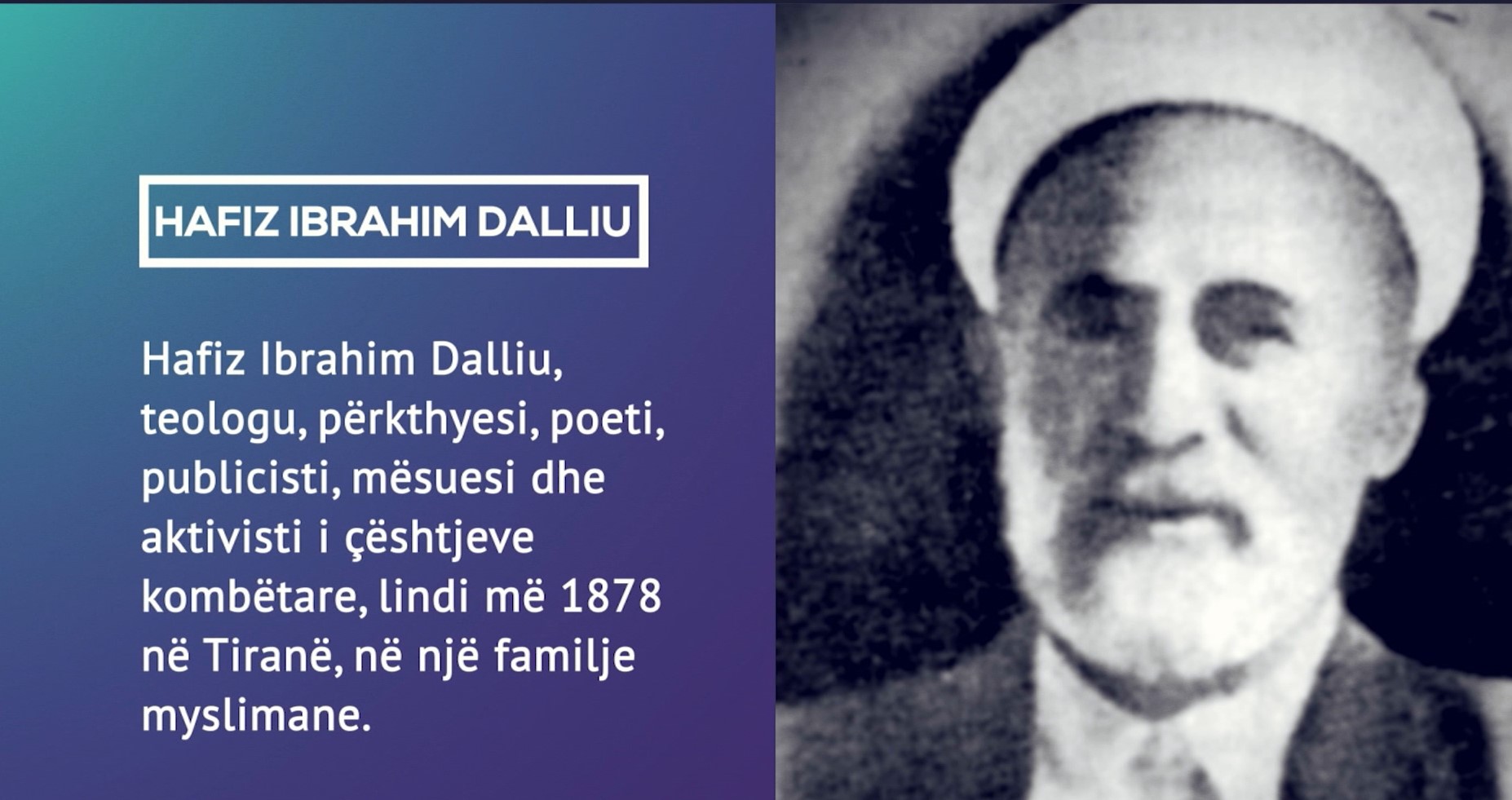 PROFIL / Hafiz Ibrahim Dalliu