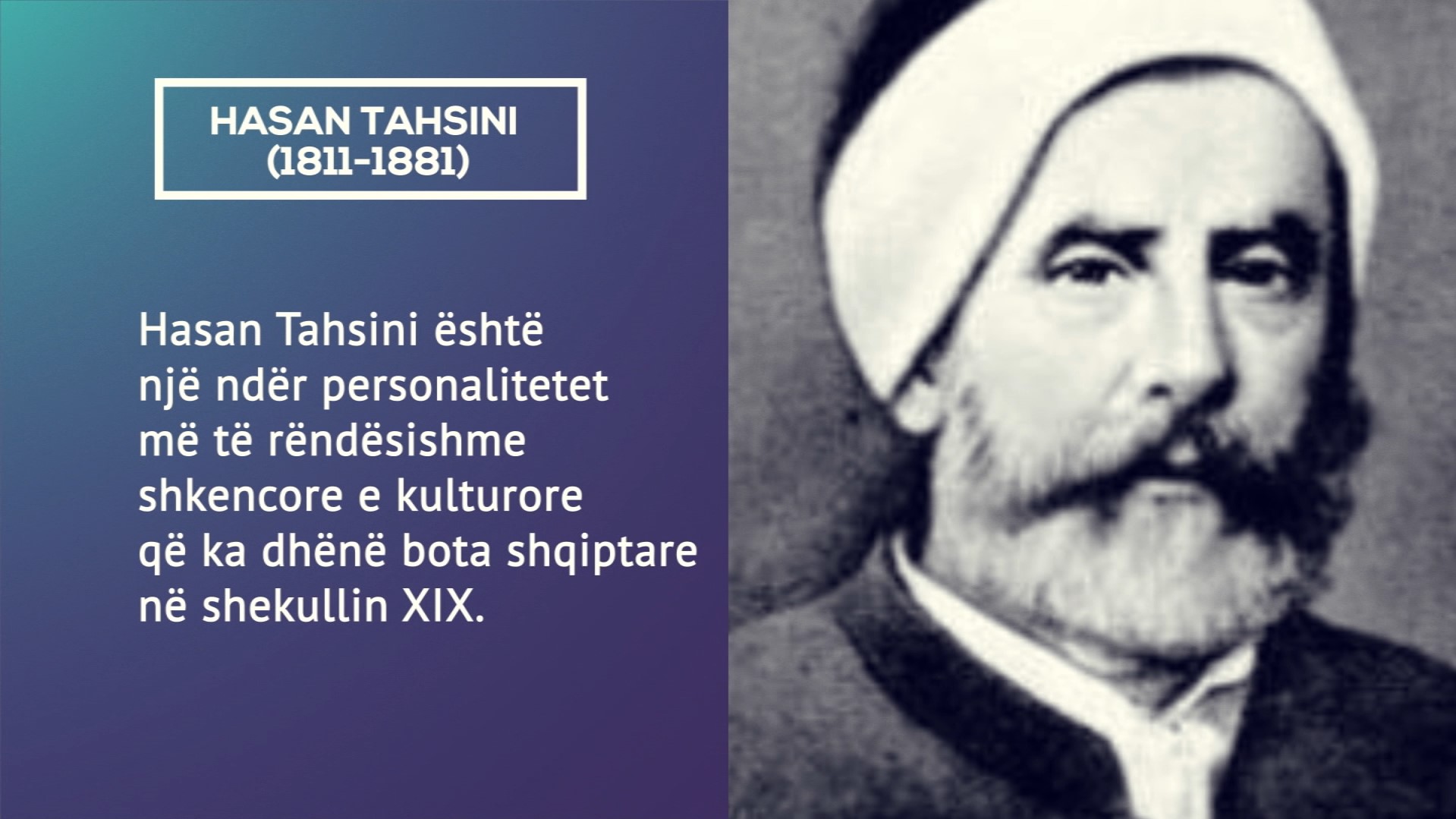 Hasan Tahsini – PROFIL (pjesa 1)