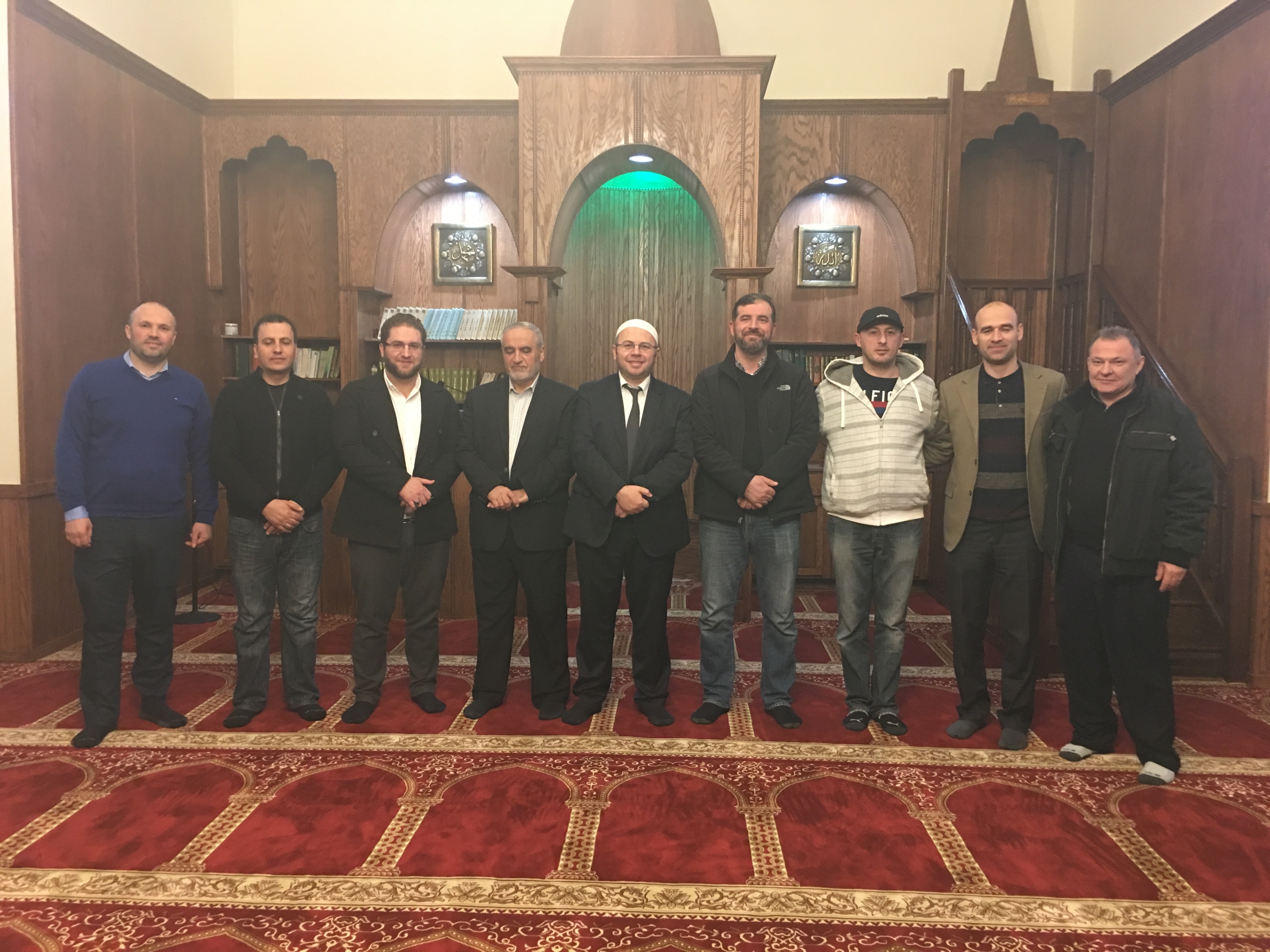 Kreu i KMSH-së viziton Xhaminë Kenosha në SHBA