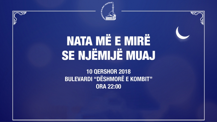 NATA E KADRIT, PROGRAM NË BULEVARDIN “DËSHMORËT E KOMBIT”