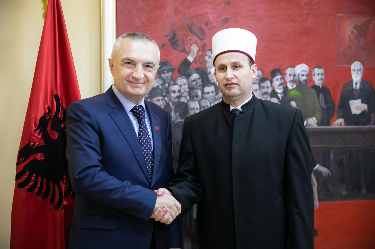 Kryetari i KMSH-së, H. Bujar Spahiu viziton Presidentin e Republikës, Sh.T.Z. Ilir Meta.
