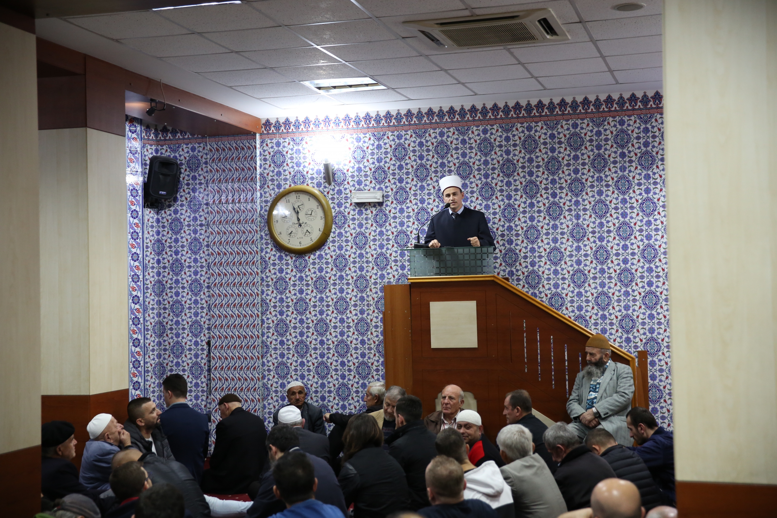 Nënkryetari i KMSH-së mban hytbe në xhaminë e Medresesë së Tiranës