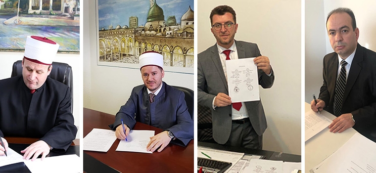 KMSH nënshkruan kontratat për rindërtimin me bashkësitë Islame të Diasporës