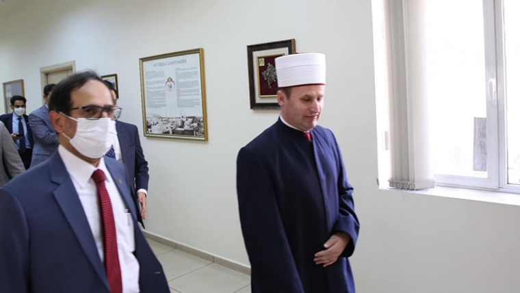 Prof. Dr. Ali Rashid al-Nuajmi, pritet nga Kryetari i KMSH-së