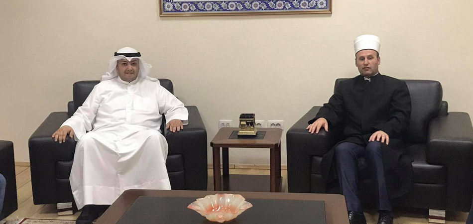 Z. Abdul Aziz Ahmed Alobaid, Drejtori i Përgjithshëm i  Komitetit  Kuvaitjan për Bamërsi, vizitë në KMSH