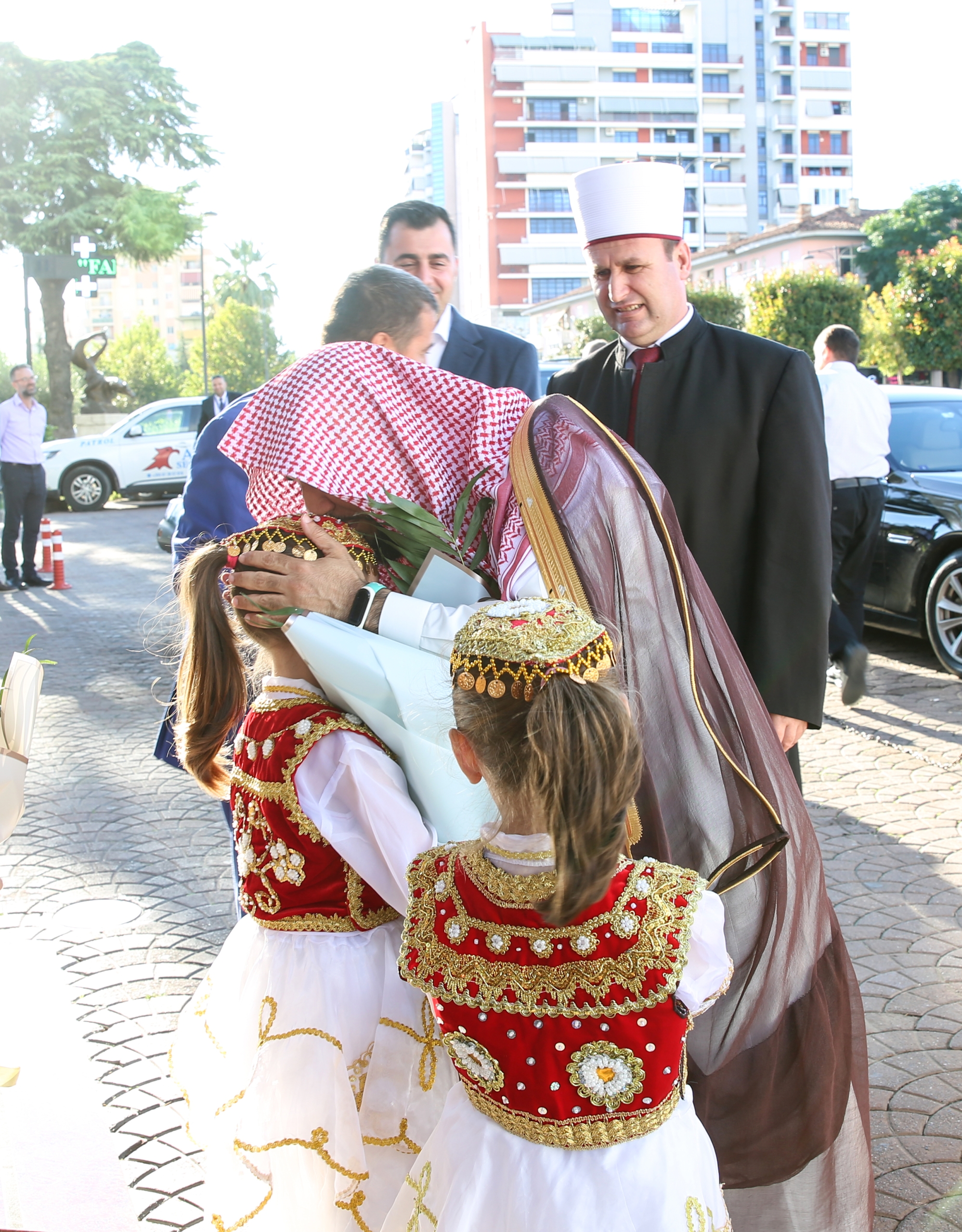 Vizita në myftininë e Elbasanit, nga Imami i Qabes, Hirësia e Tij, dr. Abdullah Avad el-Xhuheni