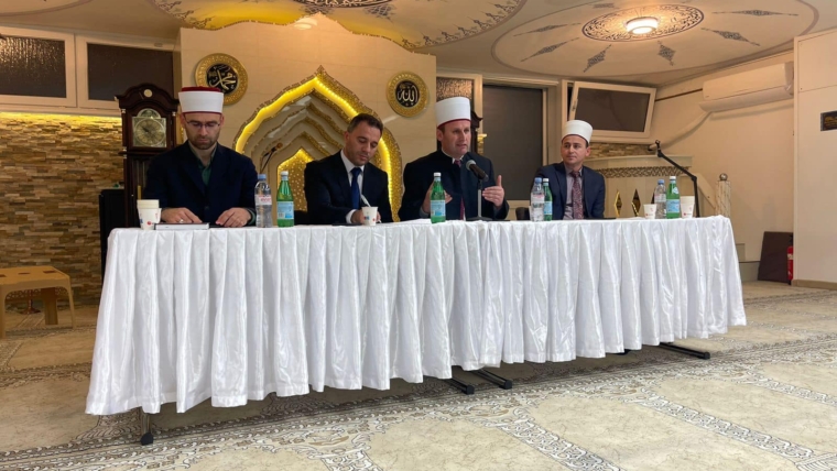 Delegacioni i KMSH-së viziton xhaminë e Flumsit në Zvicër