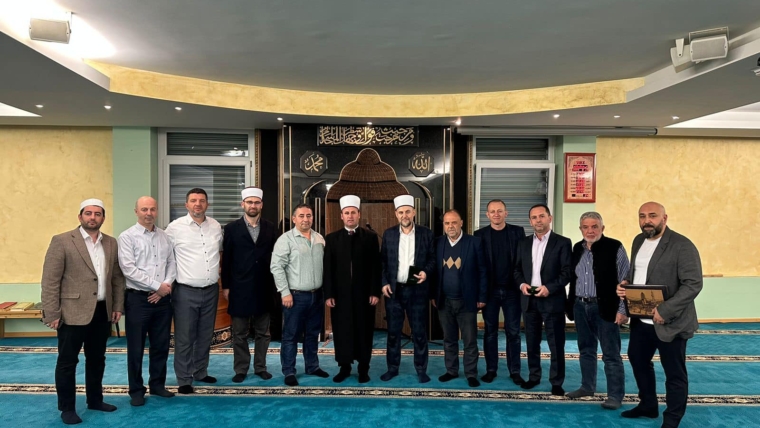 Delegacioni i KMSH-së viziton Komunitetin Mysliman Shqiptar të Zvicër