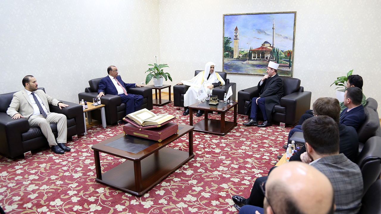 Sekretari i Përgjithshëm i Ligës së Botës Islame, z. Muhamed bin Abdulkerim el-Isa, viziton KMSH-në
