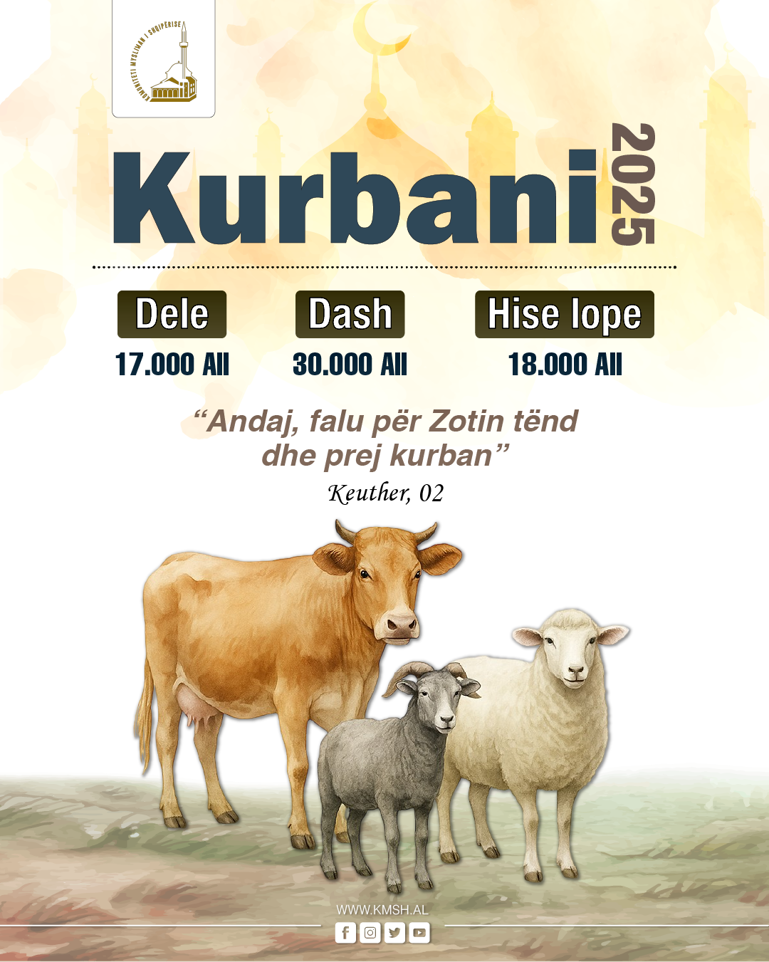 KURBAN BAJRAMI 2025