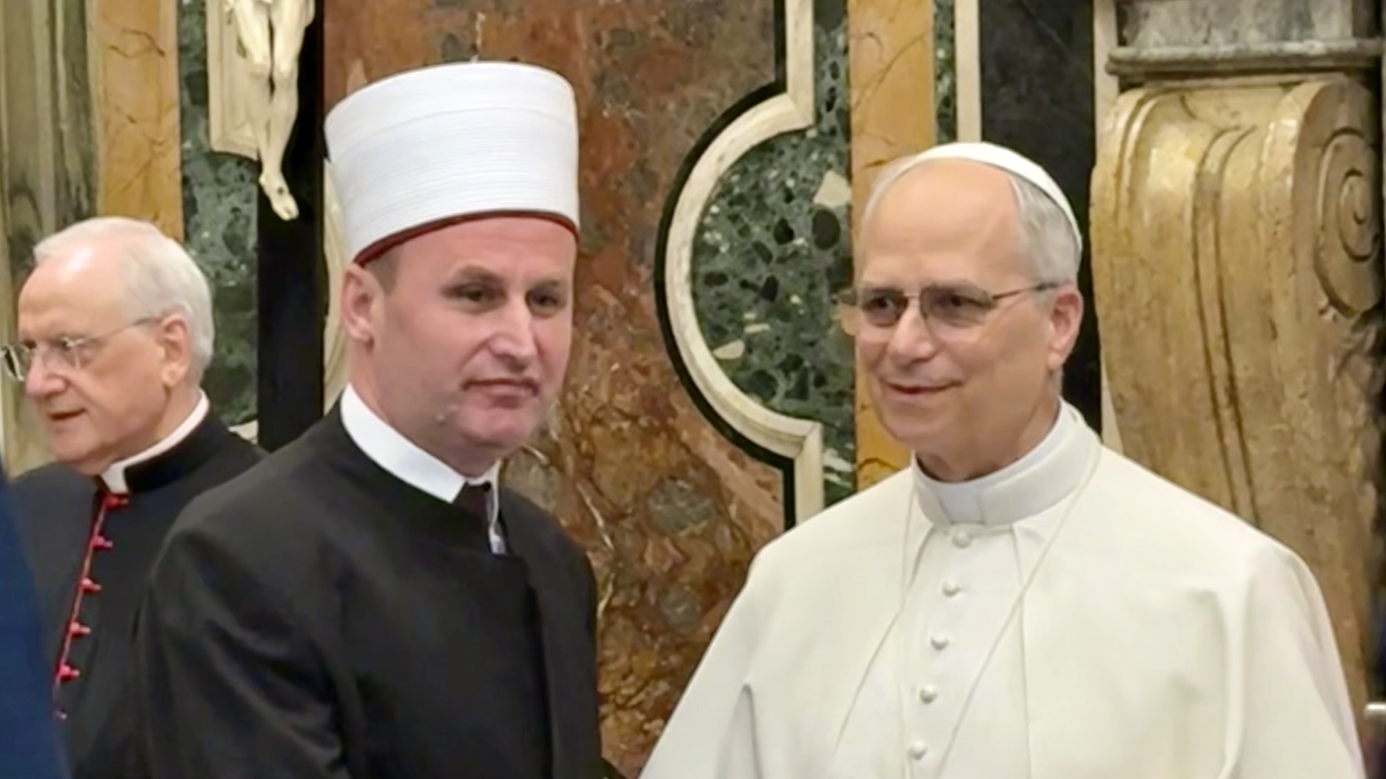 Kryetari i KMSH-së, merr pjesë në ceremoninë e fillimit të pontifikatit të Papa Leo XIV dhe në audiencën me përfaqësues të komuniteteve fetare